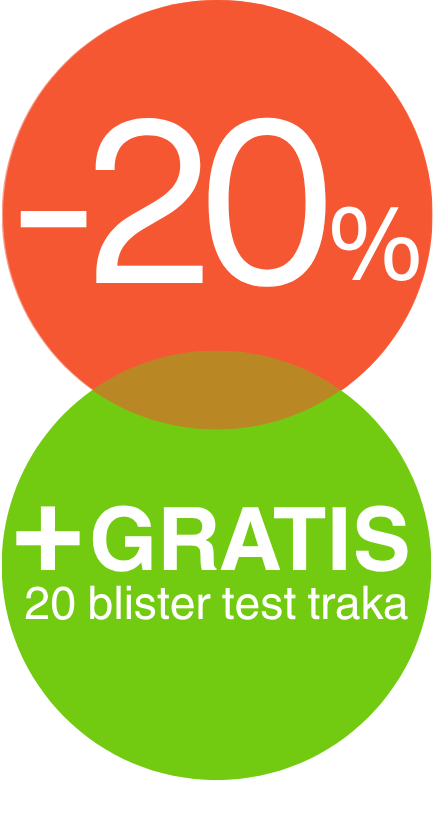 PRIZMA YE660D - sa ispravljačem + GRATIS 20 blister test traka