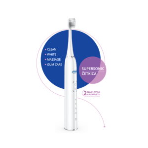 SUPERSONIC Četkica za zube - sa 2 nastavka