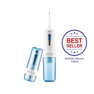 DENTALJet TRAVEL Bežični oralni tuš - sa 4 nastavka